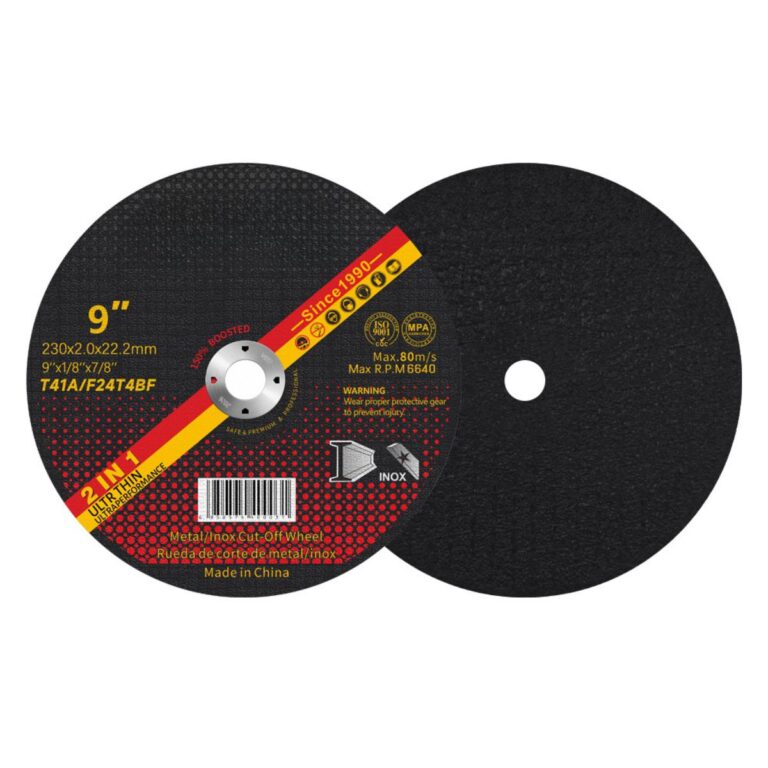 Fabricante de discos de corte de 9 pulgadas