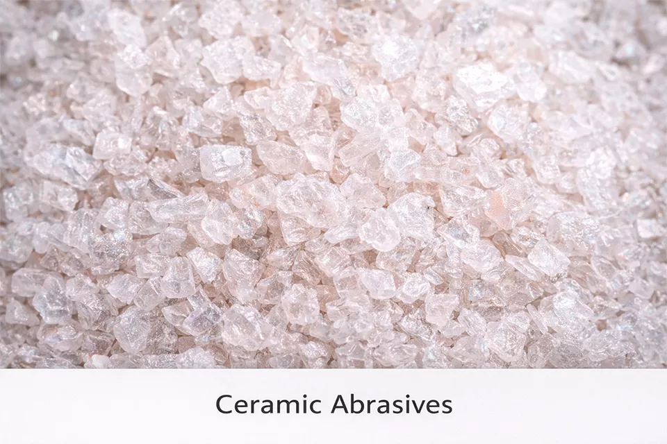 Abrasivos cerámicos en muelas abrasivas