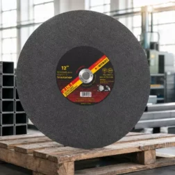 Disco de corte de 300 mm para servicio pesado, de 3.2 mm, preparado en palé industrial para suministro a gran escala