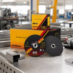 Disco abrasivo de una sola malla de 230 mm para eliminación de rebabas, alisado de superficies y suministro mayorista OEM