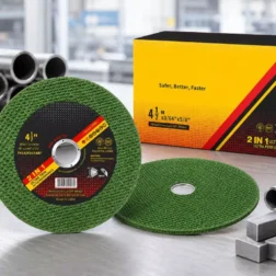 Disco de corte de 4 pulgadas para fabricación de acero al carbono y acero inoxidable con rendimiento estable de la amoladora.